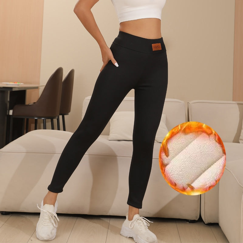 Plus Size Thermal Yoga PantsSet CJ US