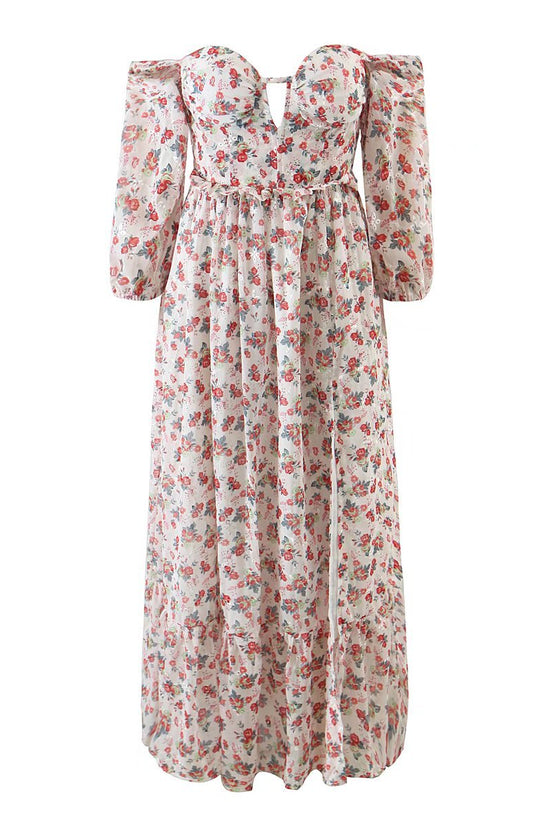 Women’s One‑Shoulder Maxi Skirt Set CJ