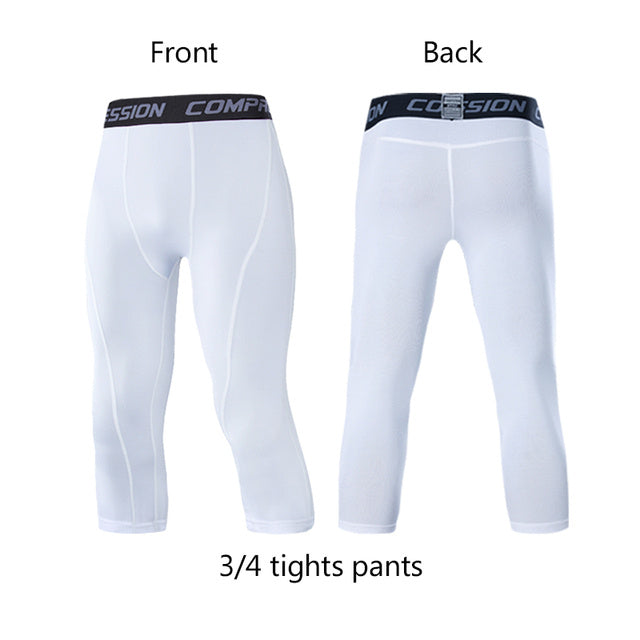 Men’s Lycra Compression Pants – High-Performance Cycling Tights FitiqueFit