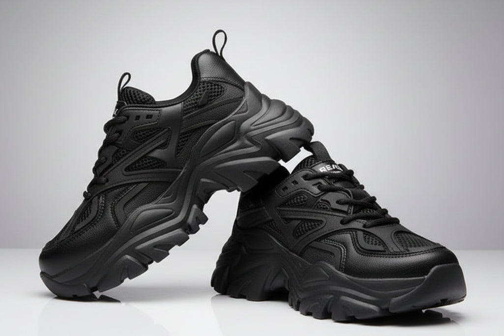 Thick-Bottom Breathable White Shoes for Women — Stylish & Cushioned 