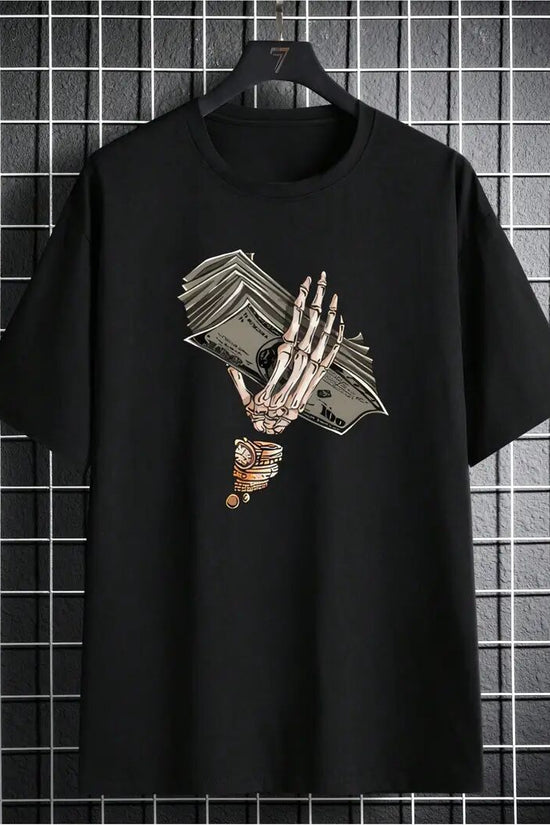 Men's Printed Short-sleeved T-shirt CJ