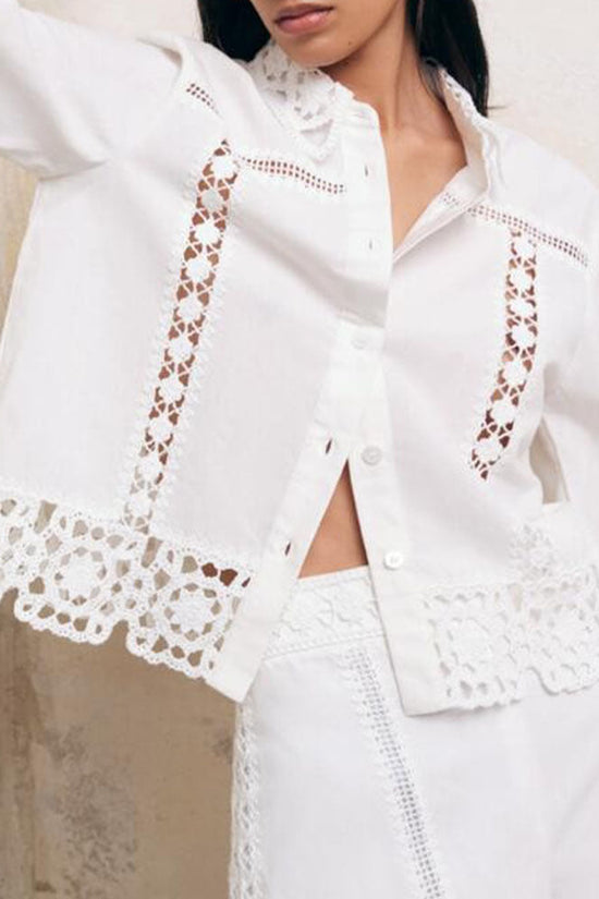 Women's Lace Hollow Out Jacket 