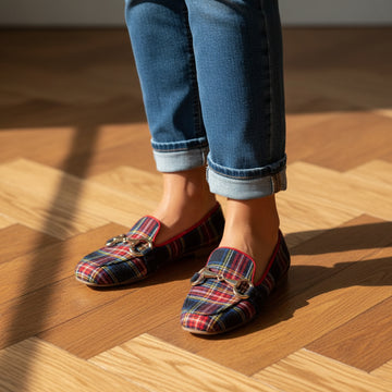 Red And Blue Plaid