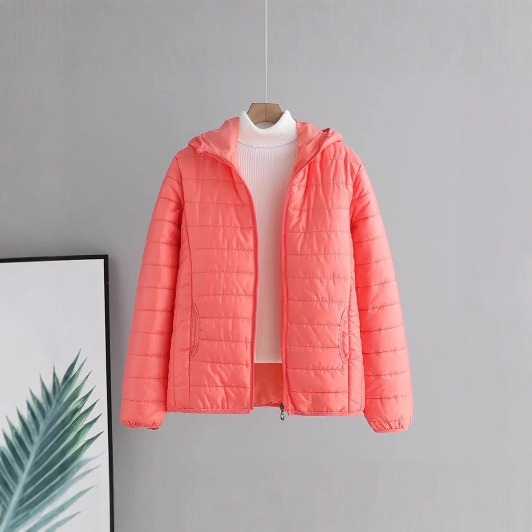 Women's Fashionable Versatile Slimming Cotton-Padded Jacket 