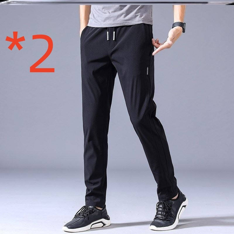 Men’s Straight Leg Sweats – Lightweight, Casual, Korean-Inspired Comfort FitiqueFit