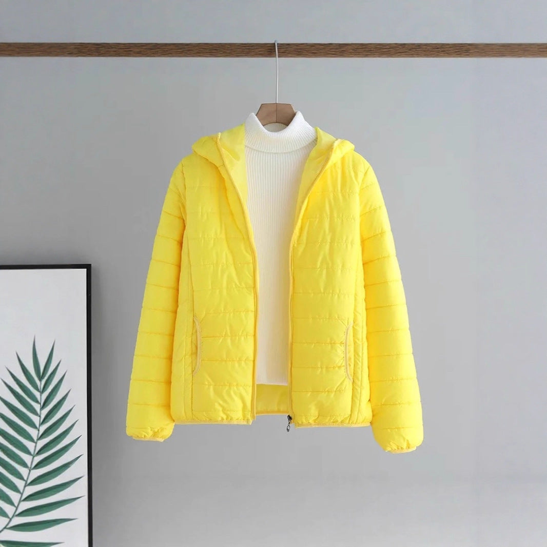 Women's Fashionable Versatile Slimming Cotton-Padded Jacket 