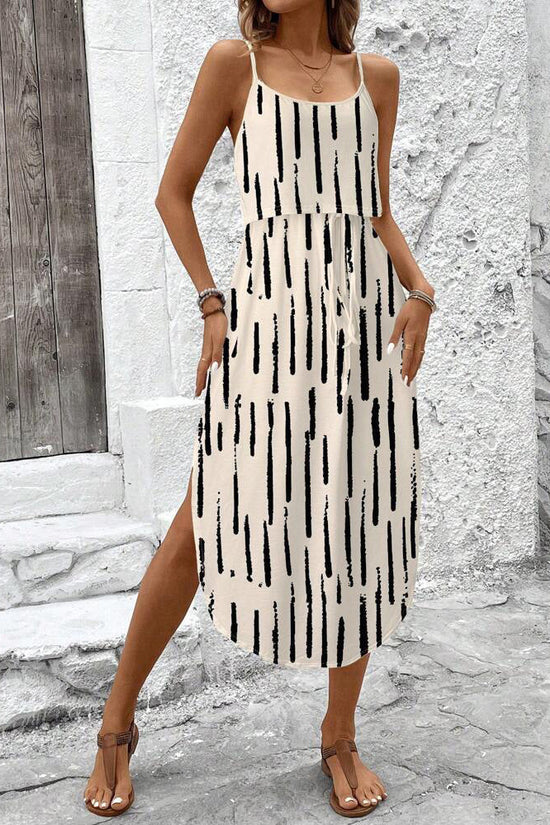 Printed camisole dress 