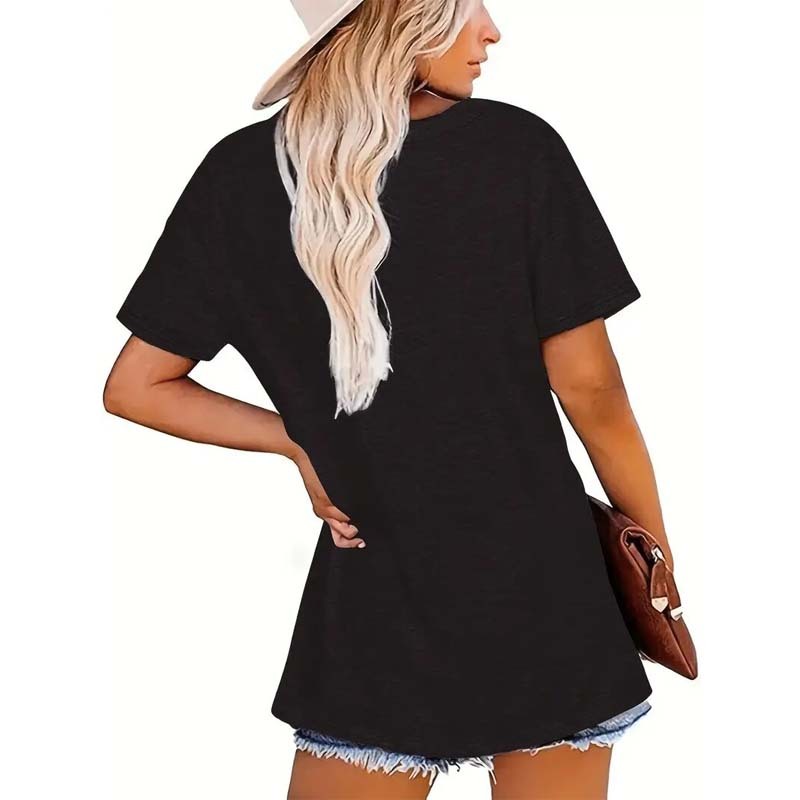 Sunrise Print Round Neck T-Shirt CJ US