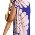  Blue Scallop Print