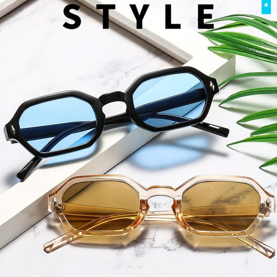 Polygonal Small-frame Sunglasses, European And American Style 