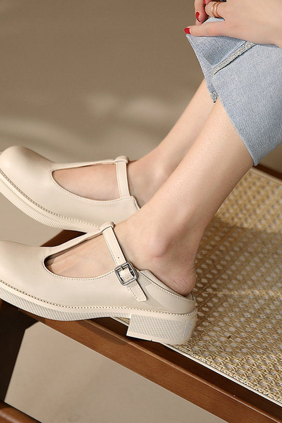 Women’s Shallow-Mouth Mary Jane Shoes CJ
