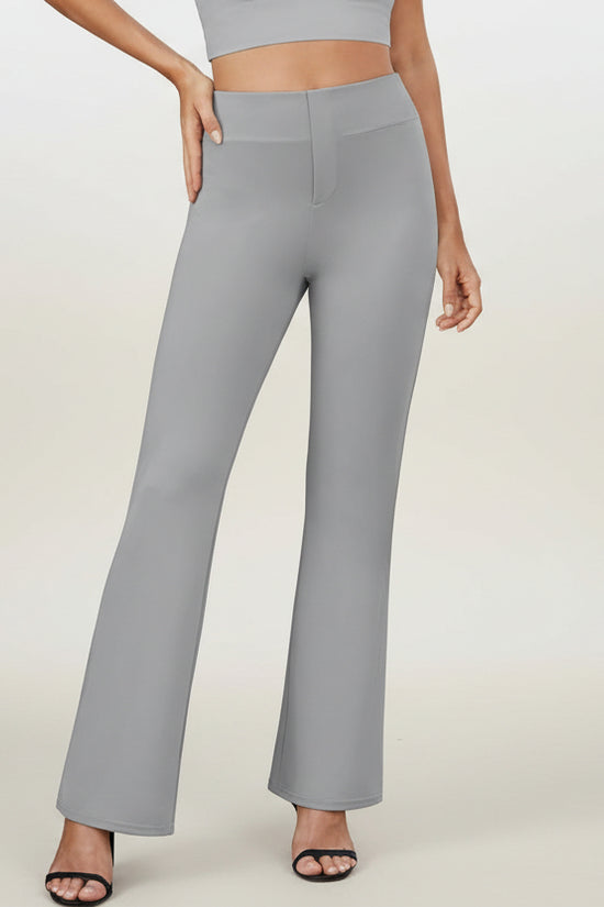 Business-casual High-waisted Stretch Trousers 