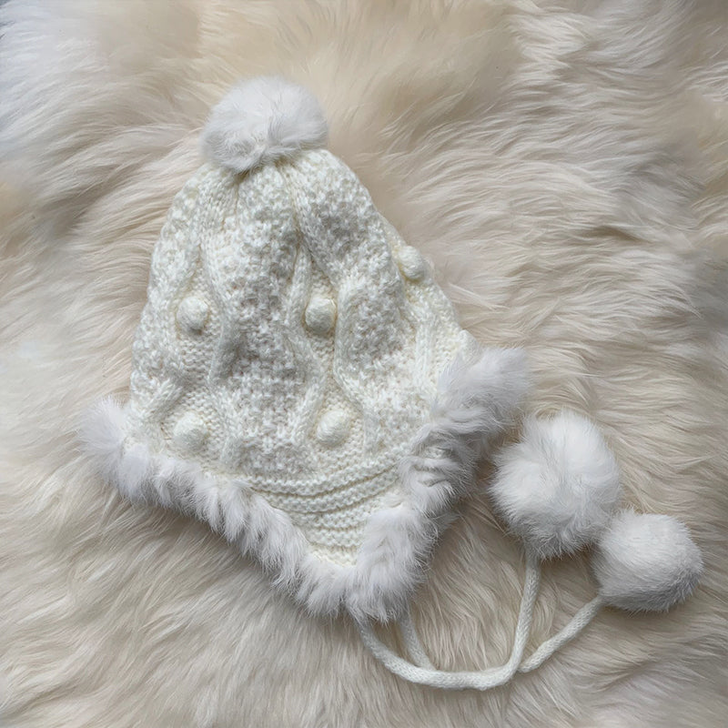 Women’s Fashion Winter Wool Hat – Warm Classic Cold-Weather Beanie - FitiqueFit