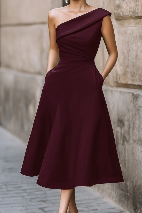 Sexy Off Shoulder Large Swing Women's Dress 