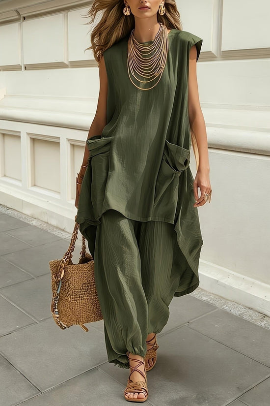 Comfortable Chic Casual Resort-Style Womens Set 