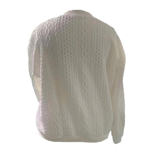 Women’s Jacquard Baseball-Collar Jacket CJ US