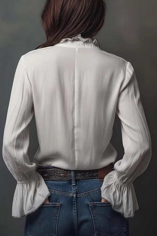 European And American Style Casual Resort Shirt For Women 