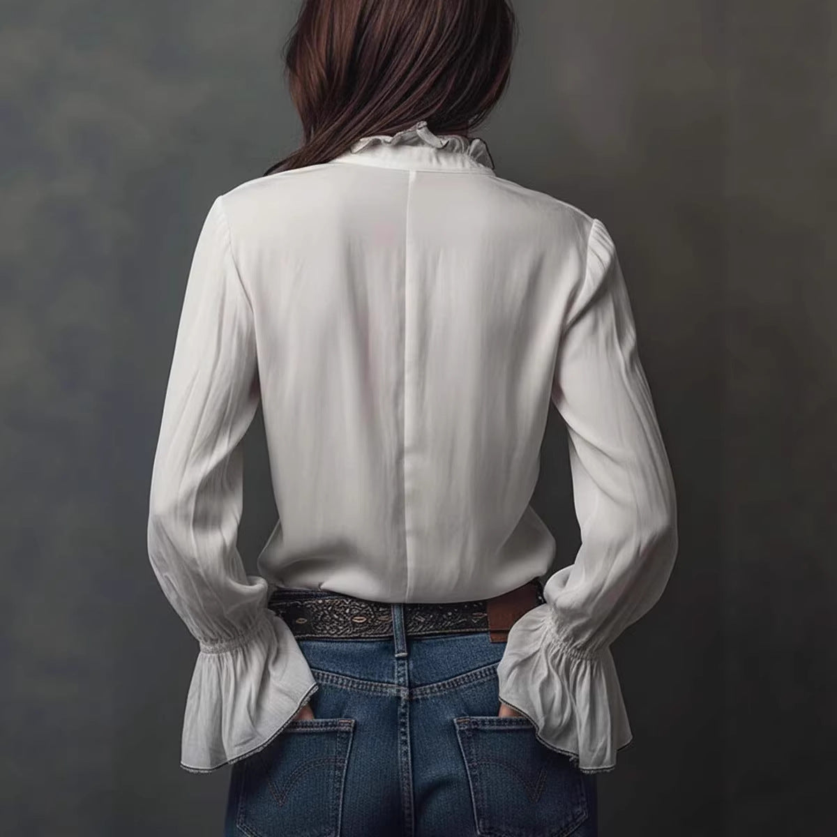 European And American Style Casual Resort Shirt For Women 
