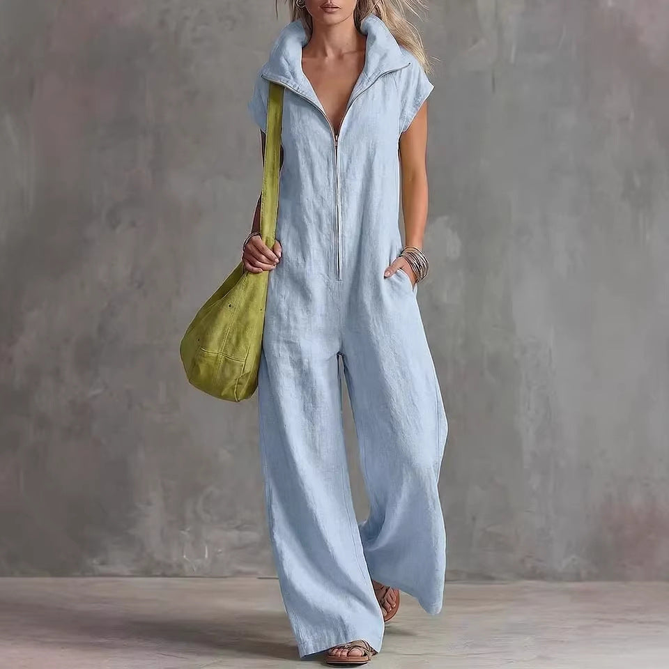 European And American-style Jumpsuit Loose-fitting 