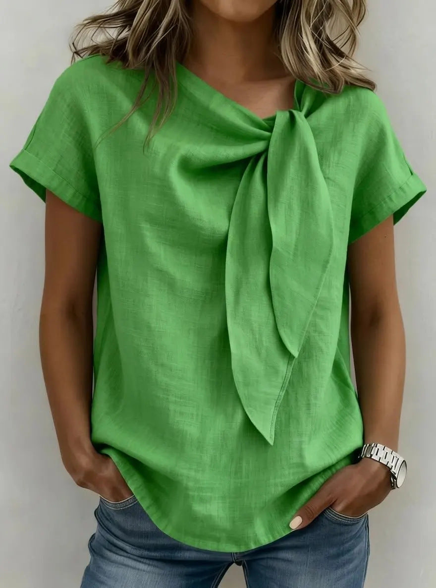 Women's Short-sleeve Fashionable Casual Top T-shirt 