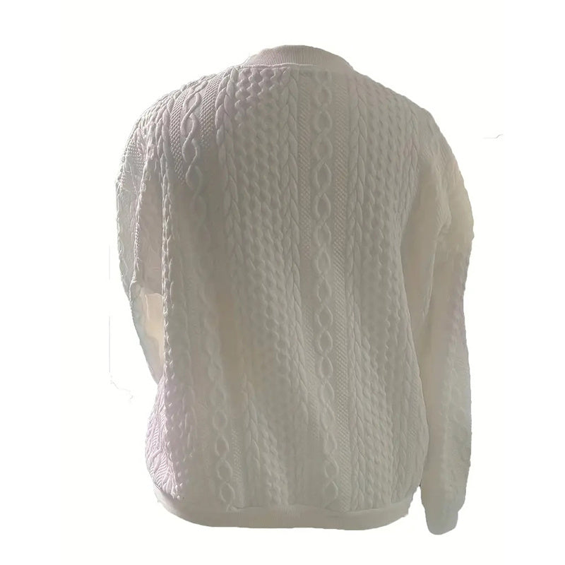 Bomber Jackets For Women Cute Jacquard Coats Lightweight Zip Up Jackets CJ US