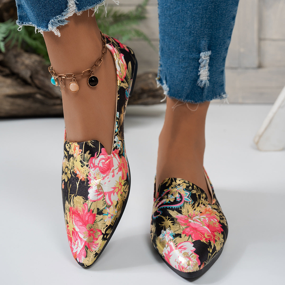 Women’s Flat Pointed-Toe Thin Shoes — Casual Everyday Flats - FitiqueFit