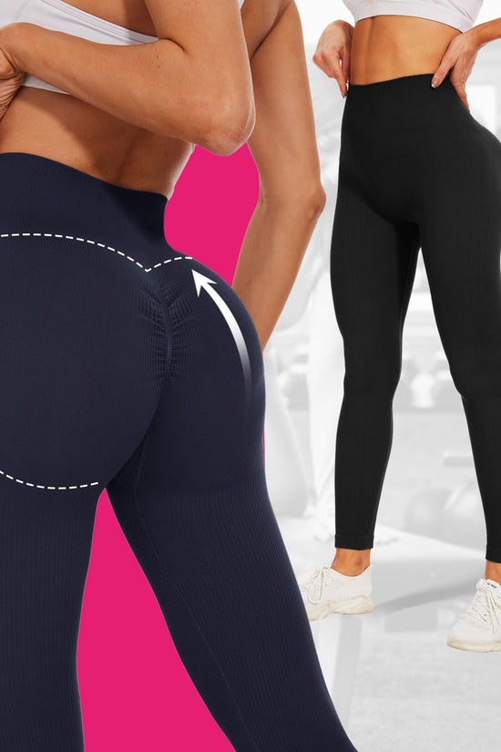 High-waisted seamless cropped leggings CJ US