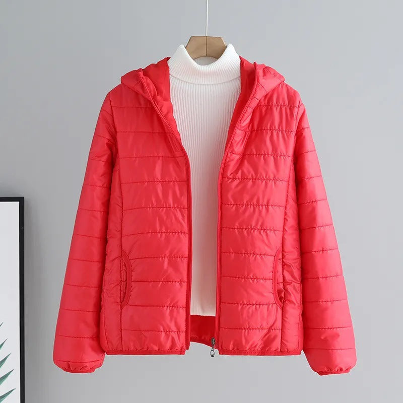 Women's Fashionable Versatile Slimming Cotton-Padded Jacket 