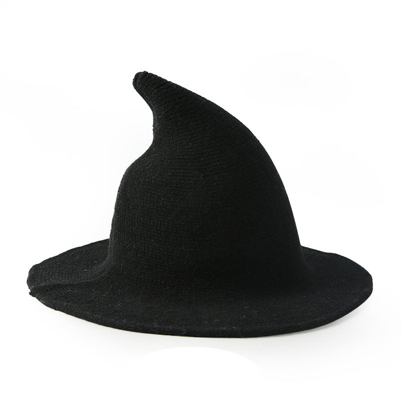 European American Halloween Wool Wizard Hat 