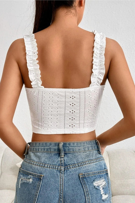 ✨ Women's Elegant Lace Camisole Flattering Top FitiqueFit