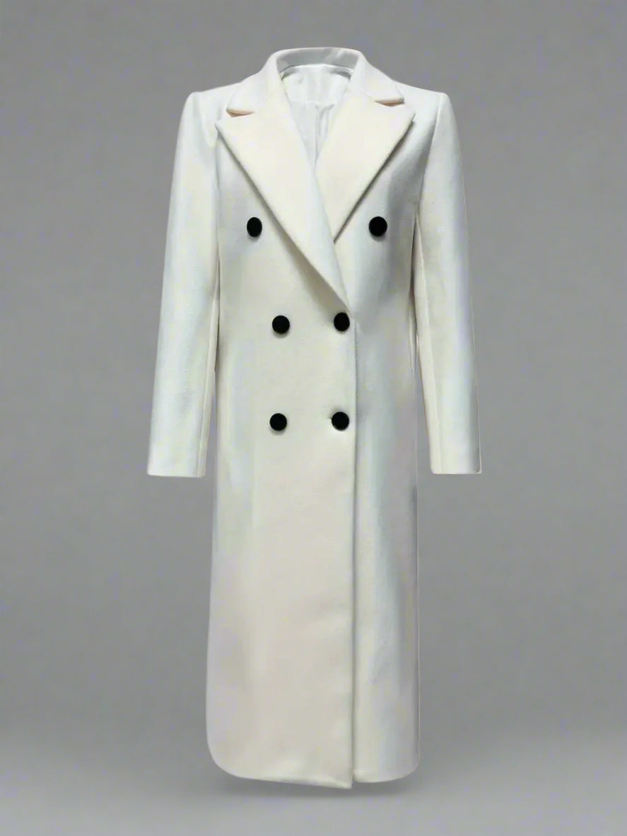 Women’s Solid Color Coat – Essential Autumn Winter Warm Outerwear CJ US
