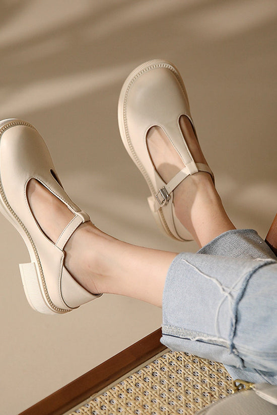 Women’s Shallow-Mouth Mary Jane Shoes CJ