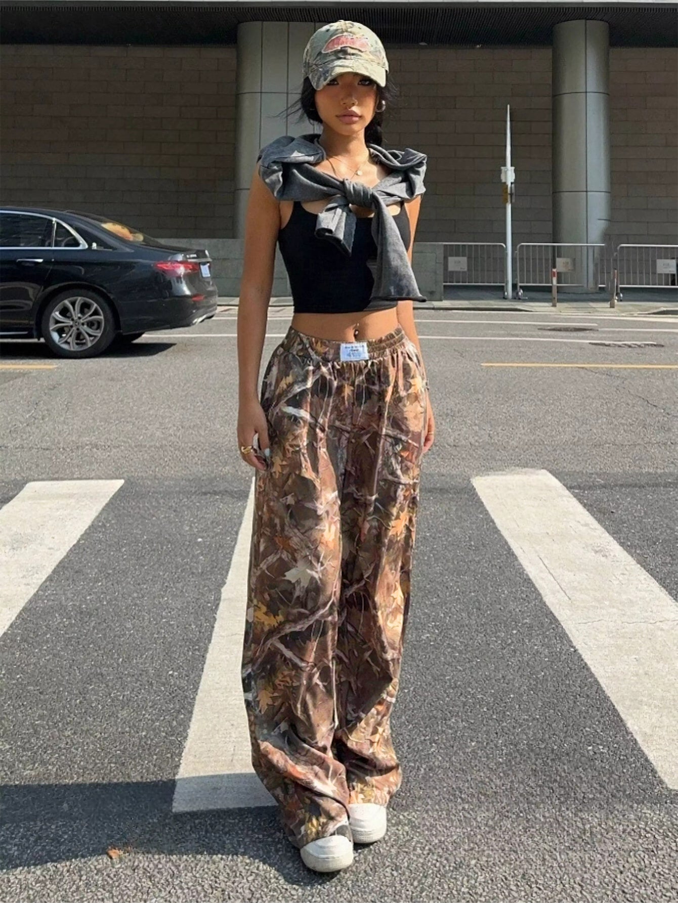 🧢 Women's Y2K Camouflage Cargo Pants FitiqueFit