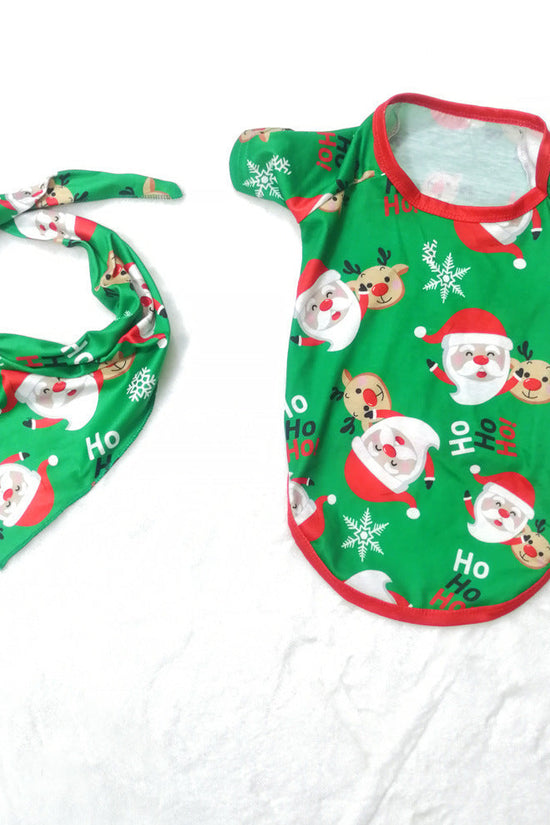Christmas Pajamas For Family Matching Family Christmas PJs Sets Santa Claus Printed Top Sleepwear CJ