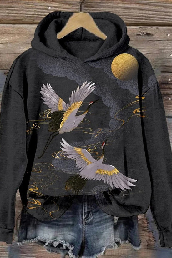 Womens 3D Digital Print Hoodie From Europe And The US 