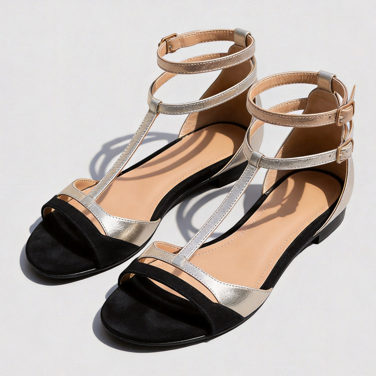 Made to order ships in 3–5 days Flat bottomed summer sandals with open toed fish mouth for women 