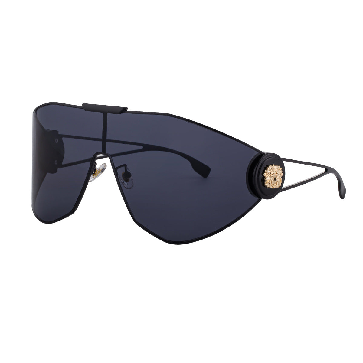 New FashionStyle Full-Frame Sports Sunglasses for Women, Integrated Lens, Outdoor Cycling UV Protection 