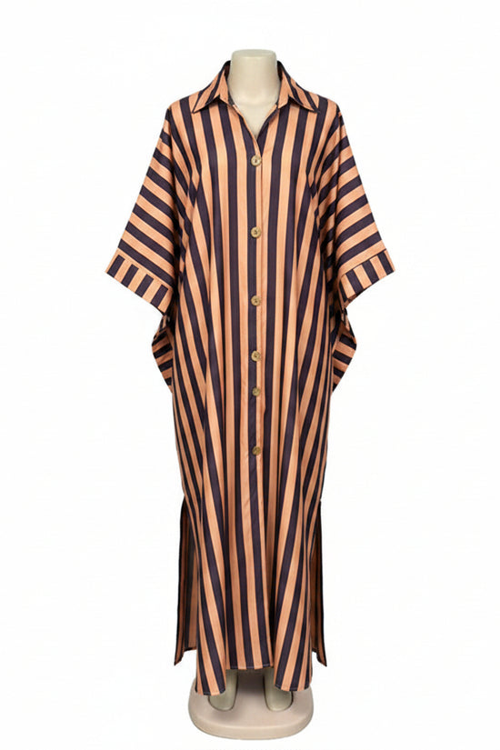 Casual Loose-fitting Dress African Style Plus Size Fashionable Long 