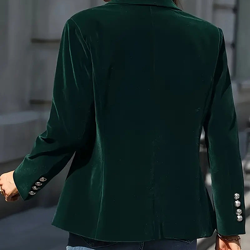 Women’s Slim-Fit Notch-Lapel Blazer CJ US