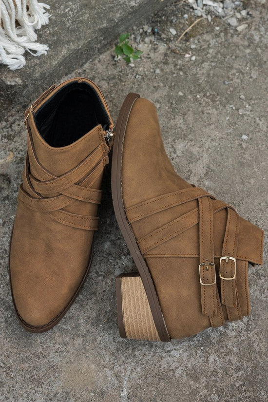 Retro Style Fashionable Single Boots 