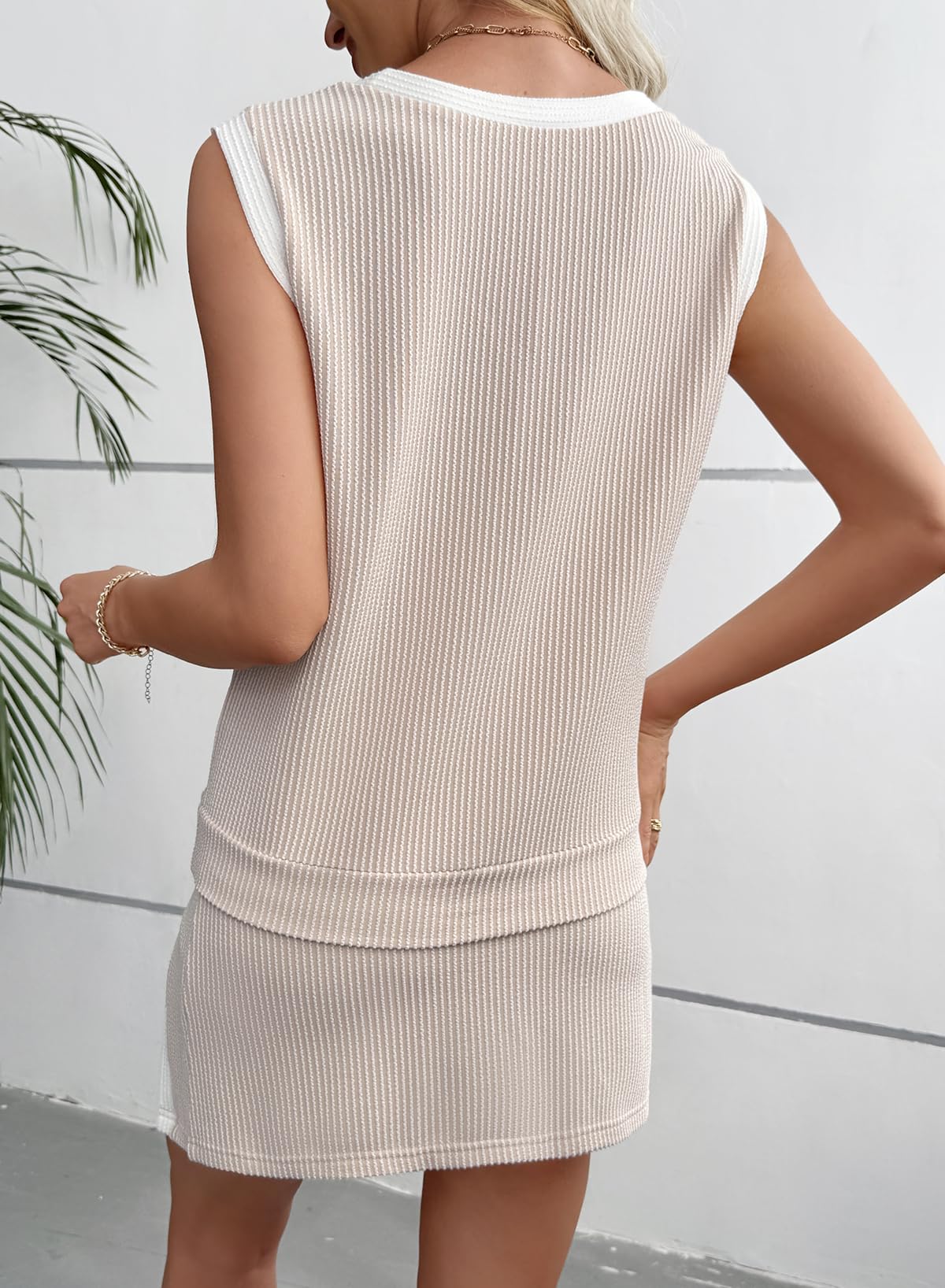 Women Fashion Summer Athletic Lounge Sets Two-piece Set 