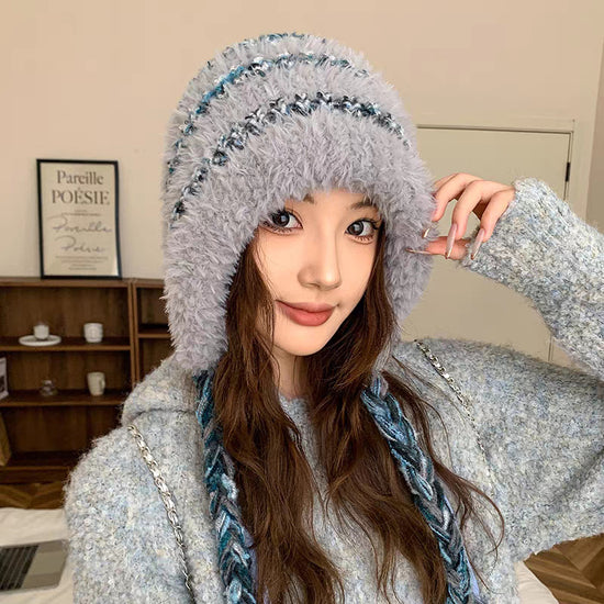 Women’s Cold-Proof Knitted Hat – Versatile Warm Winter Beanie - FitiqueFit