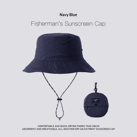 Wide-brimmed UV-protective Breathable Sun Hat 