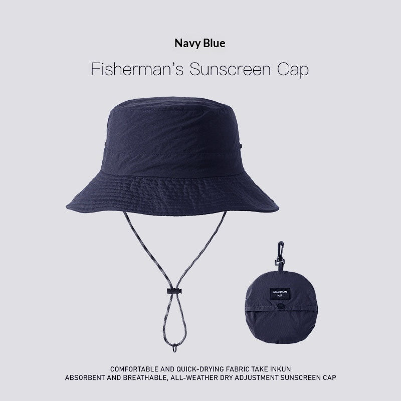 Wide-brimmed UV-protective Breathable Sun Hat 