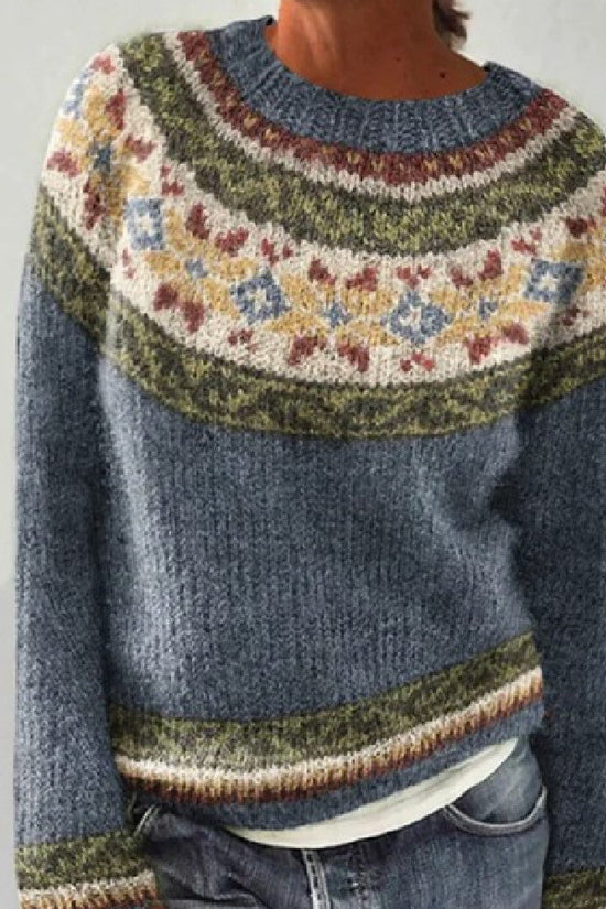 Women’s Fashionable Pullover Sweater Top | Cozy Everyday Knit 