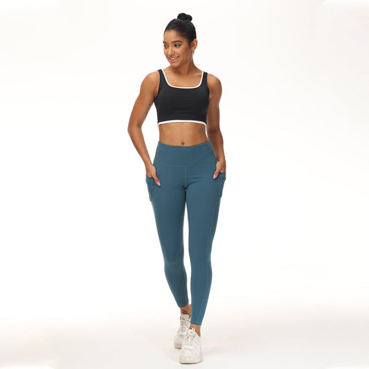 ❄️ Women's Winter Velvet Ankle Pants with Pockets FitiqueFit