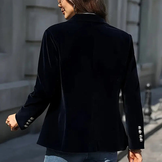 Women’s Slim-Fit Notch-Lapel Blazer CJ US