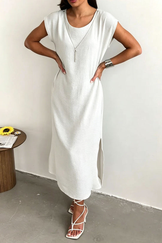 Sleeveless slim fit dress for women
