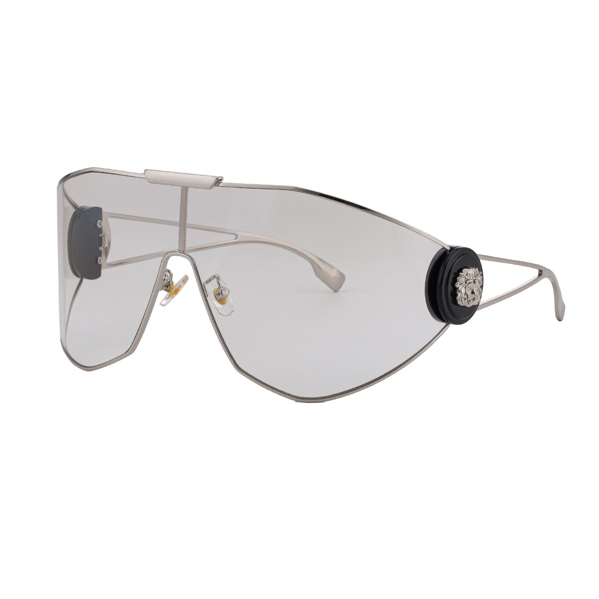 New FashionStyle Full-Frame Sports Sunglasses for Women, Integrated Lens, Outdoor Cycling UV Protection 