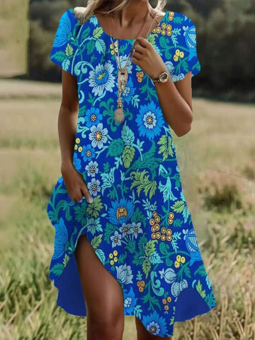 Blue flowers